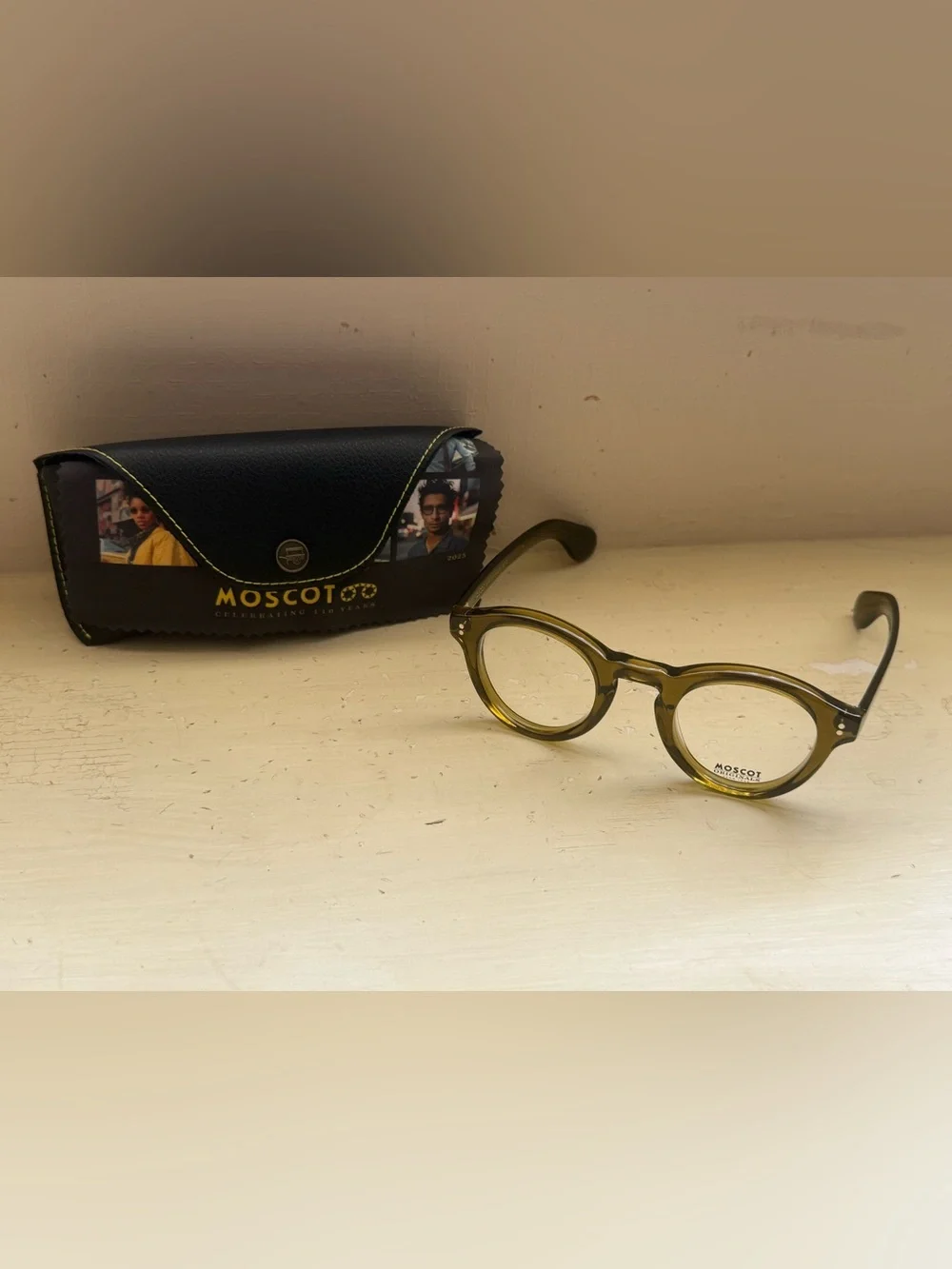 MOSCOT Unisex Keepe Olive brown Frames